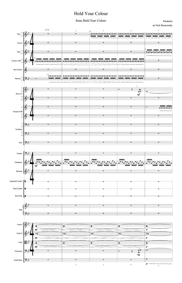 "Hold Your Colour" Orchestral cover